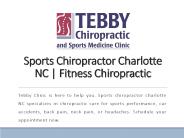 Sports Chiropractor Charlotte NC | Fitness Chiropractic