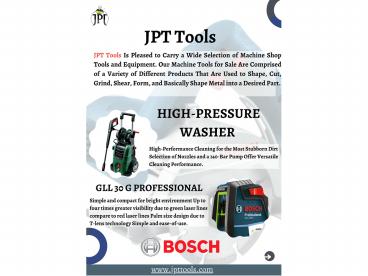 Best Bosch Pressure Washer Online - JPT Tools