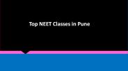 Top NEET Classes in Pune