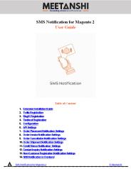 Magento 2 SMS Notification
