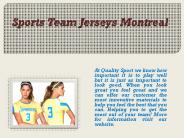 Sports Team Jerseys Montreal (2)