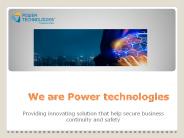 Hi-Tech Smart Grid  Monitoring by Power Technologies