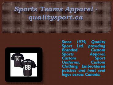 Sports Teams Apparel - qualitysport.ca (1)