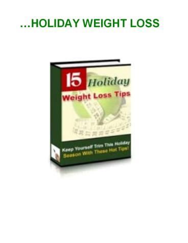 How to Lose Weight After Holiday