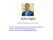 Kuhn Zigler : CEO at Ziglerconstruct