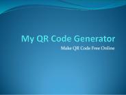 Make QR Code free | Online QR Code Maker