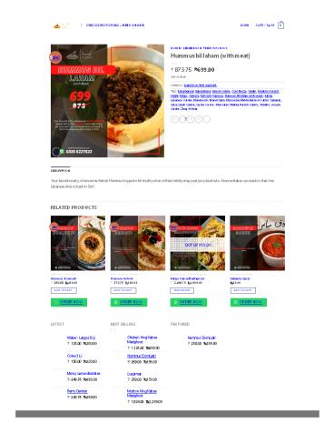 Best Hummus in Karachi and Quetta