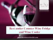 Best under Counter Wine Fridge and Wine Cooler