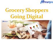Grocery Shoppers Going Digital