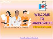 Download NEET Syllabus 2022 – Lamplighter