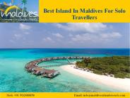 Best Island In Maldives For Solo Travellers