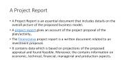 A Project Report