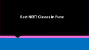 Best NEET Classes in Pune