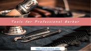 Must-have Tools for Professional Barber