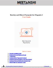 Magento 2 Barclaycard Payments
