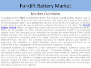 Forklift Battery Market 1