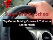 Top driving school in Scarborough