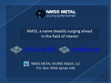 Roofing Sheet Manufacturers UAE