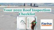 Your 2022 Roof Inspection Checklist