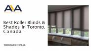 Best Roller Blinds & Shades In Toronto, Canada (1)
