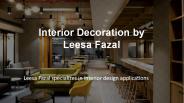 Leesa Fazal- Embellished Modern Designs