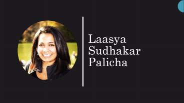 Laasya Sudhakar Palicha
