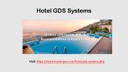 Hotel GDS Systems - Travelopro