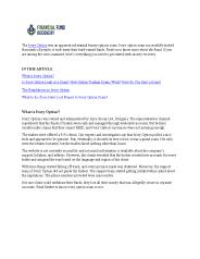 Ivory option scam fund recovery