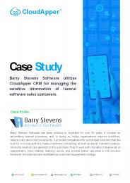 Barry Stevens Software utilizes CloudApper CRM (1)