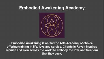Shadow Work Course - Embodied Awakening Academy