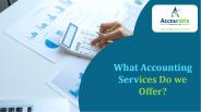 What Accounting Services Do we Offer