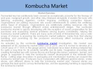 Kombucha Market Report