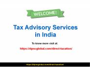 Tax Advisory Services in India