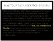 Hajj tour packages from Mumbai (1)