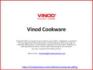 Corporate Gifting - Vinod Cookware