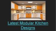 Latest Modular Kitchen Designs by King's Wood N Kraft