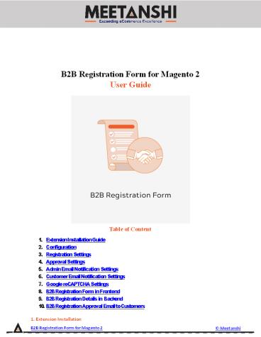 Magento 2 B2B Registration Form