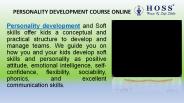 To Get an Effective Personality Development Course Reach Us