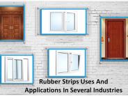 Uses & application of rubber stripes