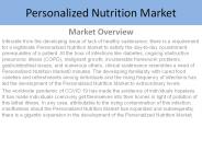 Personalized Nutrition Market Report