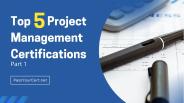 Top 5 Project Management Certifications Part 1