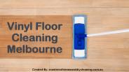 Vinyl Floor Cleaning Melbourne