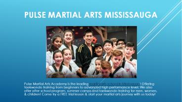 Pulse Martial Arts Mississauga