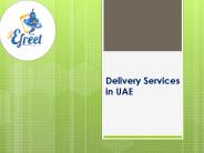 Delivery Services In UAE