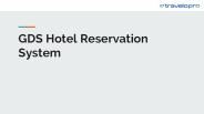 GDS Hotel Reservation System