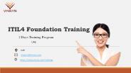 ITIL4 Foundation training in Dubai- Vinsys