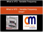 Why do we need a Variable Frequency Drive