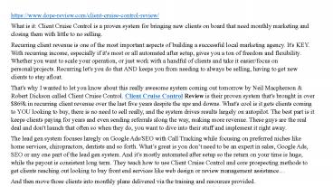 presentation player overlay
