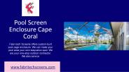 Contact Us Pool Screen Enclosure Services | Fabri-Tech Screens