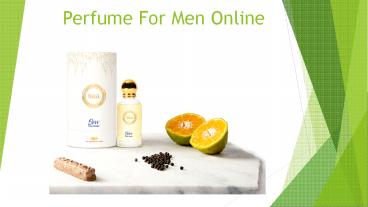 Perfume for Men and Women Online